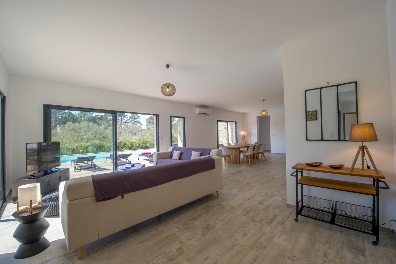 Villa Calme Luxueuse Et Proche Plage Saint-Cyprien Lecci Eksteriør bilde