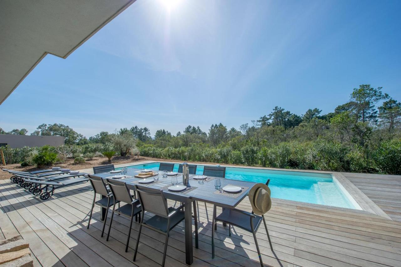 Villa Calme Luxueuse Et Proche Plage Saint-Cyprien Lecci Eksteriør bilde