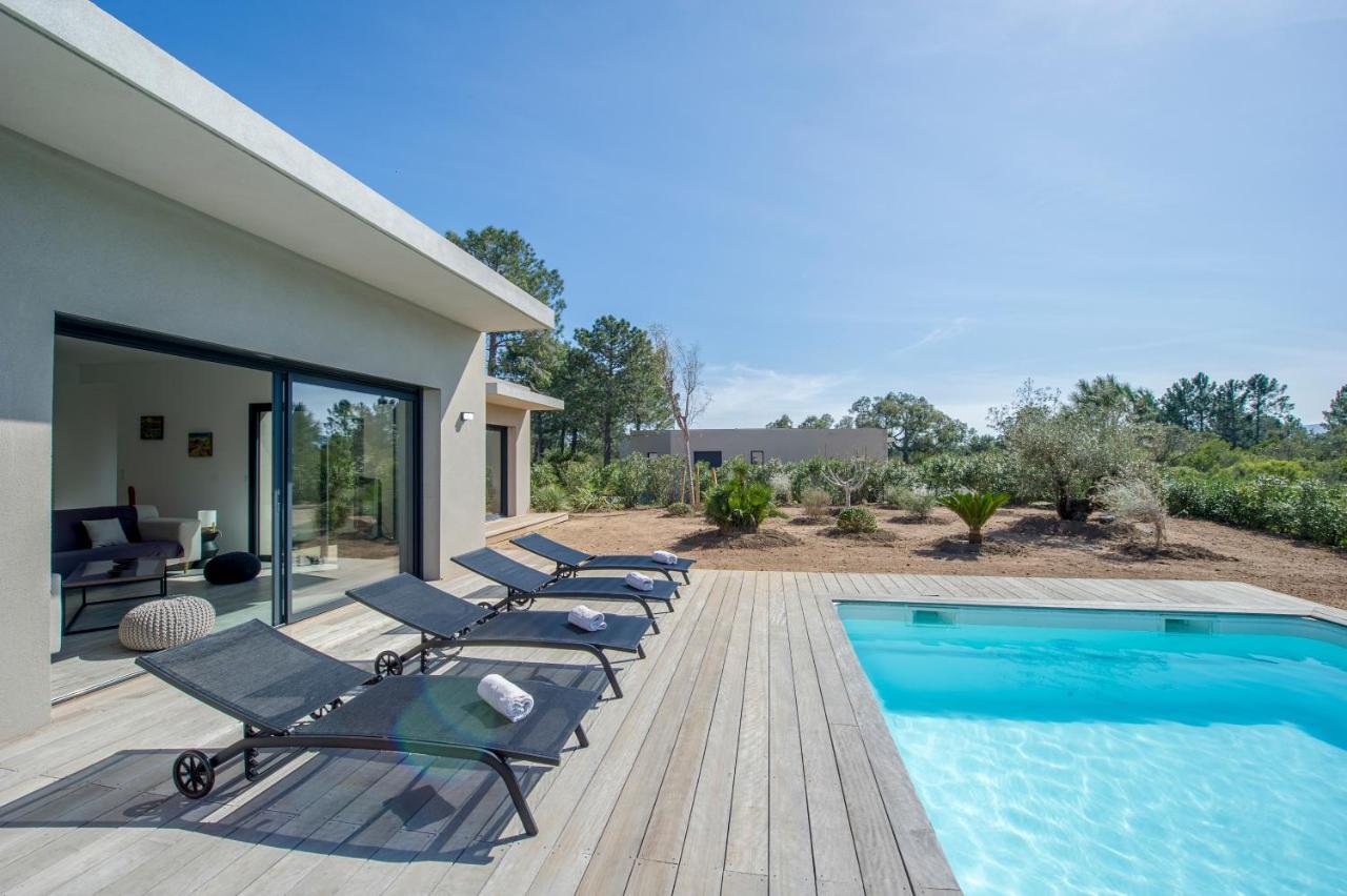 Villa Calme Luxueuse Et Proche Plage Saint-Cyprien Lecci Eksteriør bilde
