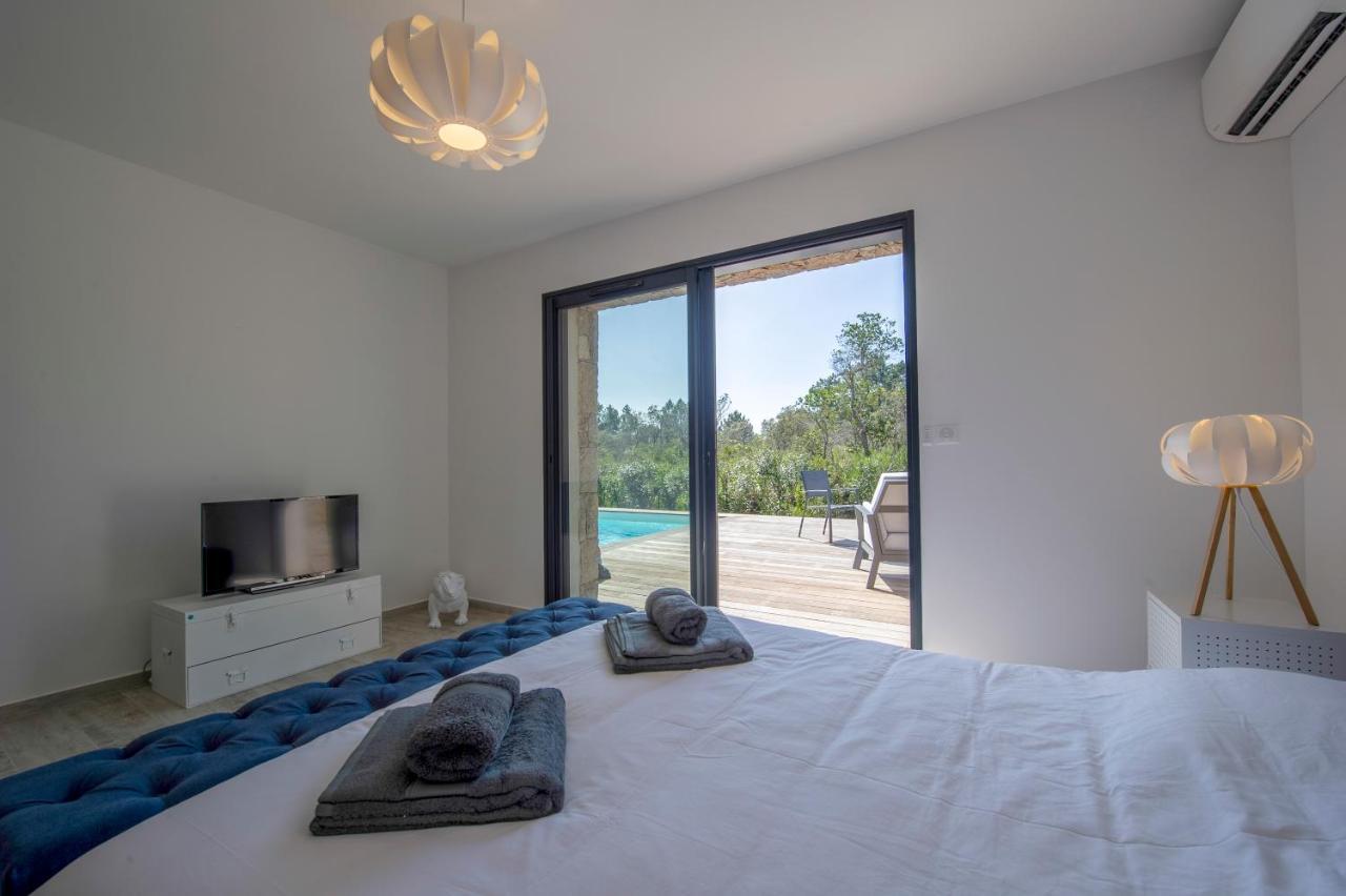 Villa Calme Luxueuse Et Proche Plage Saint-Cyprien Lecci Eksteriør bilde