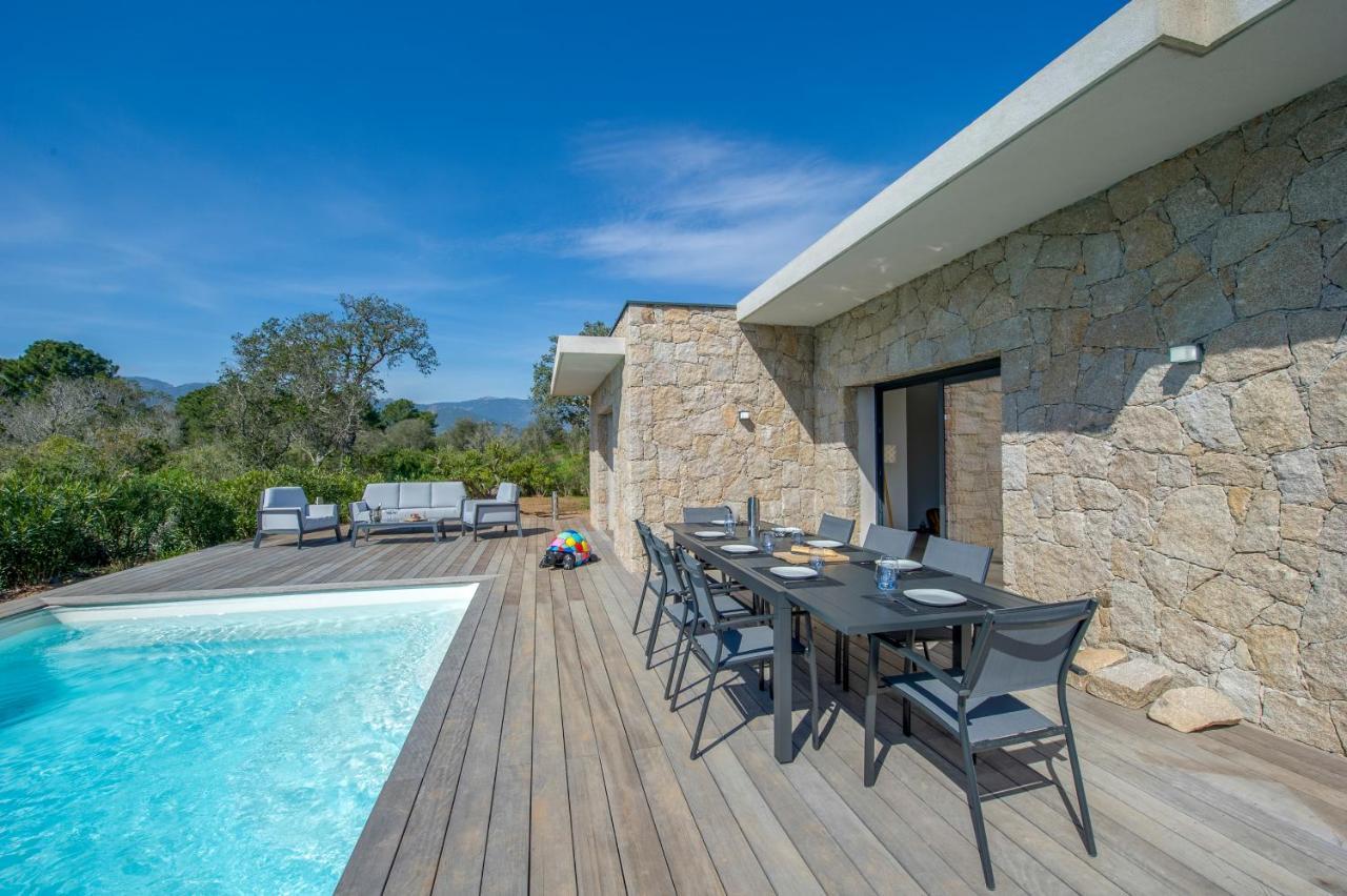 Villa Calme Luxueuse Et Proche Plage Saint-Cyprien Lecci Eksteriør bilde